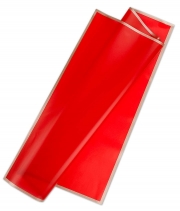 Изображение товара Пленка в листах для цветов красная «Кант Золото» 20 шт